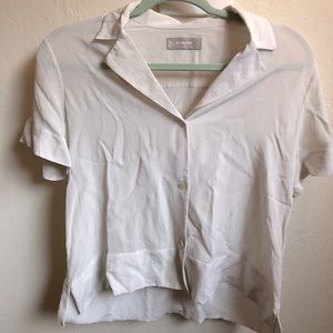 Everlane Cream Shirt